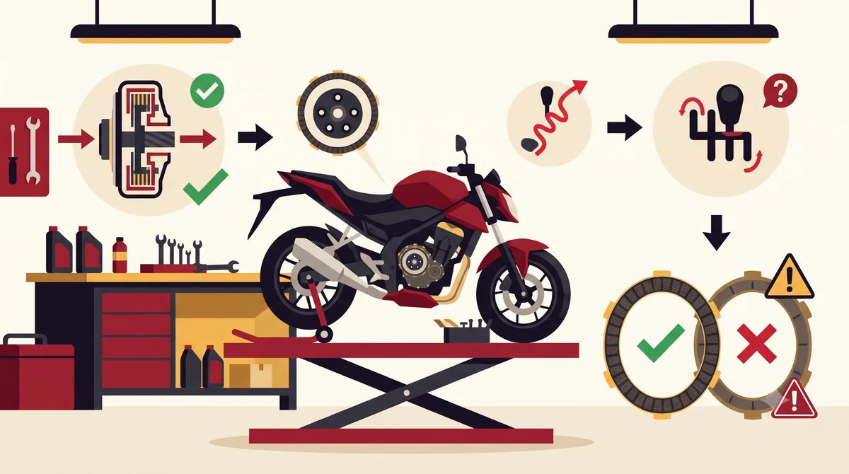 Kopling Motor Manual: Fungsi dan Ciri Kampas Aus